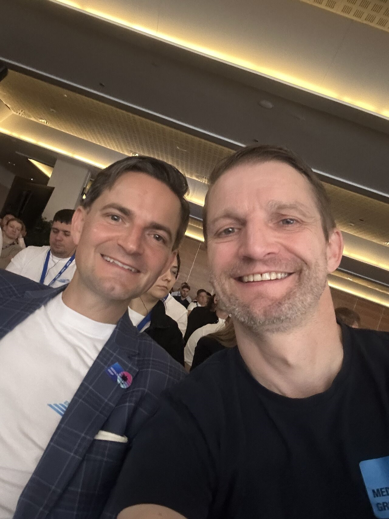 Selfie Martin und Stefan