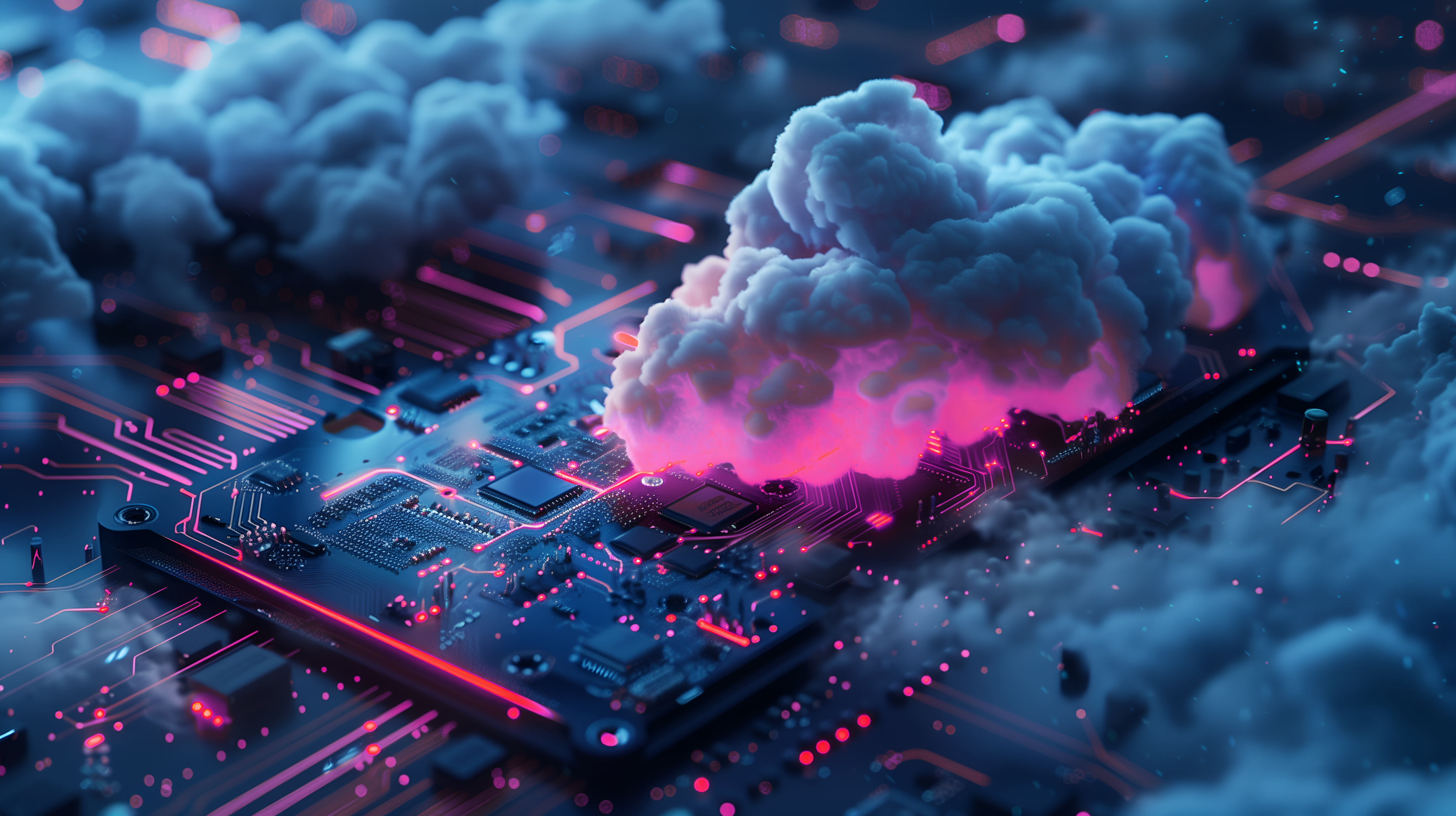 realistic_cloud_on_motherboard_electrical_circuits